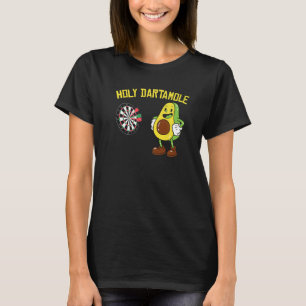 T-shirt Dart Player Avocado Holy Dartamole