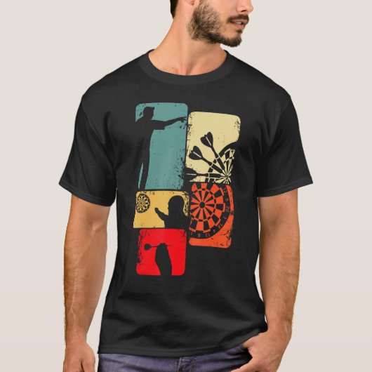 T-shirt Dart Player Darts Men (Devant)
