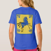 T-shirt d'art populaire slave traditionnel ukraini (Dos)