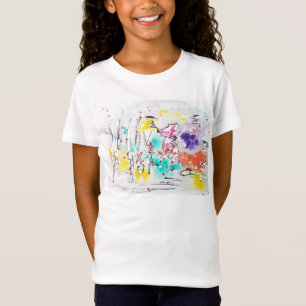 T-shirt d'art pour filles