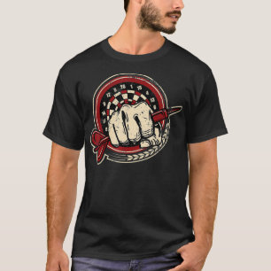 T-shirt Dart Sports Osez-vous V4 Pièce préférée pour les f