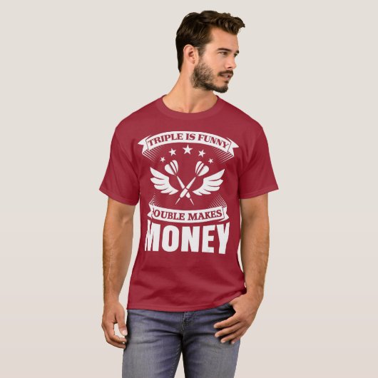 T-shirt Dart Team Cadeau Drôle Dart Joueur (Devant entier)