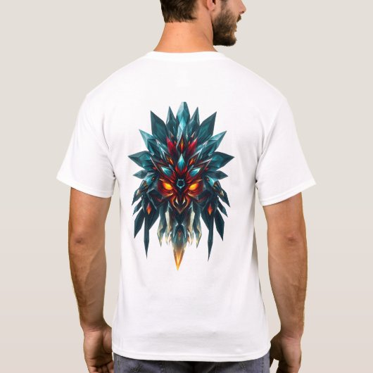 T-shirt d'art tribal dynamique (Dos)