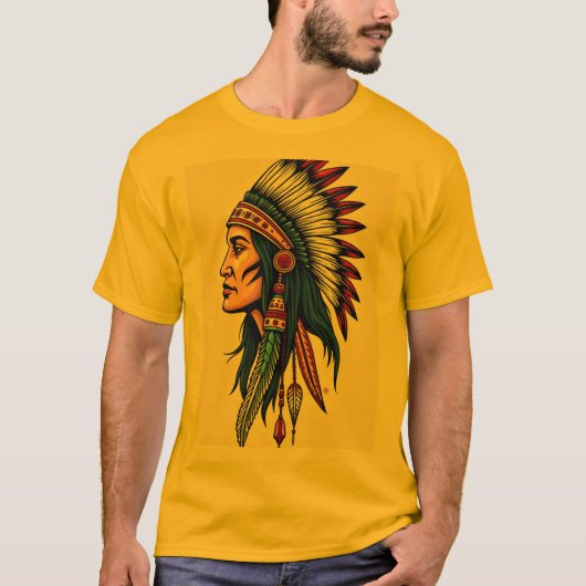 T-shirt d'art unique - (Devant)