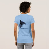 T-shirt d'art Whisperer DOLPHIN (Dos entier)