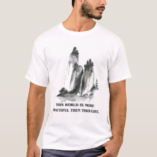 T-Shirt d'art zen et inspiré de la nature