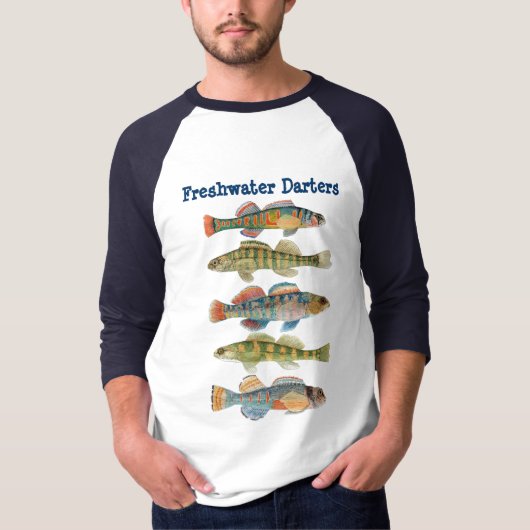 T-shirt Darters d'eau douce (Devant)