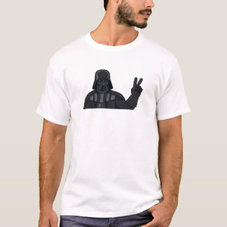 T-shirt Darth Vader Peace Sign Graphic