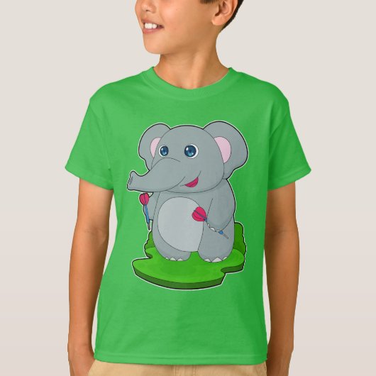 T-shirt Darts Eléphants (Devant)