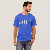 T-shirt Darts jeu Dartboards jeu Evolution Dartsgamer (Devant entier)