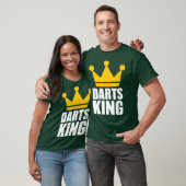 T-shirt Darts king (Unisexe)