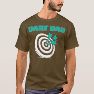 T-shirt darts papa père sport hobby