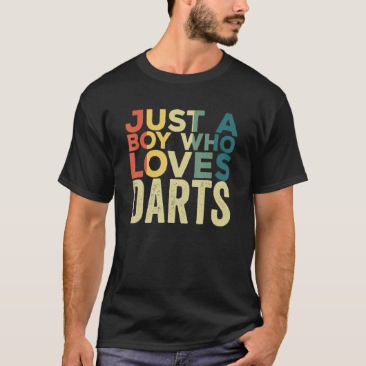 T-shirt Darts Vêtements Dart Joueur pour hommes (Devant)
