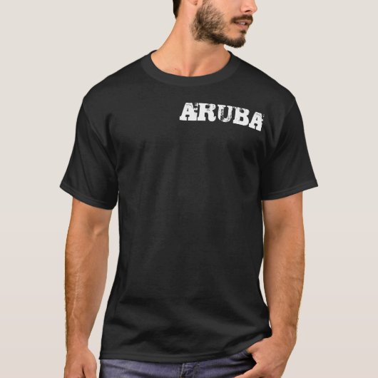 T-shirt d'Aruba (Devant)
