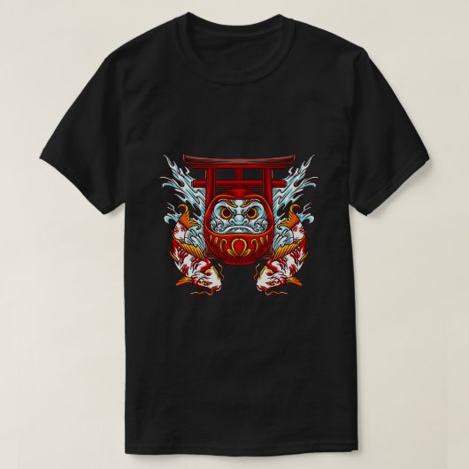 T-shirt Daruma Koi (Design devant)