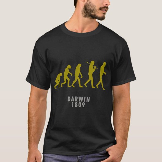 T-shirt Darwin 1809 (Devant)
