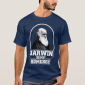 T-shirt Darwin est mon Homeboy (Devant)