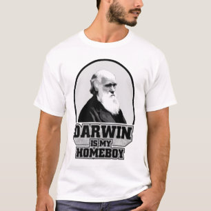 T-shirt Darwin est mon Homeboy