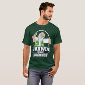 T-shirt Darwin est mon Homeboy (polychrome) (Devant entier)