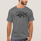 T-shirt Darwin Poisson Manger Jésus Poisson Amusant Évolut (Devant)