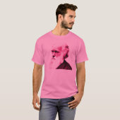 T-shirt Darwin rose (Devant entier)