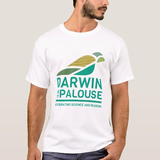 T-shirt Darwin sur le Palouse (Devant)