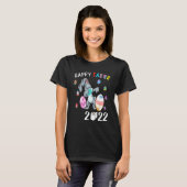 T-shirt Dash Rabbit In A Mask Easter Day Boys Girls Kid (Devant entier)