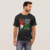 T-shirt Dasher Dancer Prancer Vixen Moscato Vodka Tequila (Devant entier)