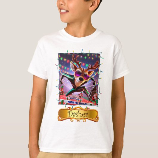 T-shirt Dasher's Race (Devant)