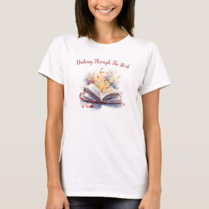 T-shirt Dashing Through the Book