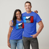 T-shirt Dassault Rafale 80s retro (Unisexe)