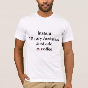 T-shirt d'assistant de bibliothécaire