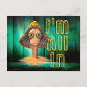 T-SHIRT dat ik helemaal in ben Briefkaart