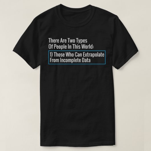 T-shirt data data science science data analyste de données (Design devant)