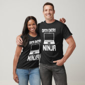 T-shirt Data Entry Ninja Costume Data Management (Unisexe)