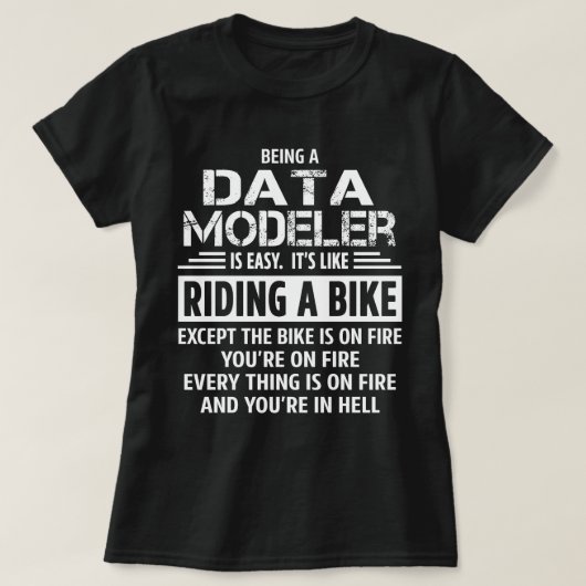 T-shirt Data Modeler (Design devant)