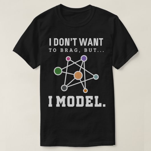 T-shirt Data Science Model Funny Computer Scientifique Pul (Design devant)