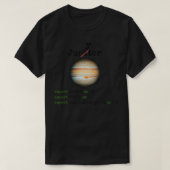 T-shirt Data science Python programmation nombre pandas ma (Design devant)