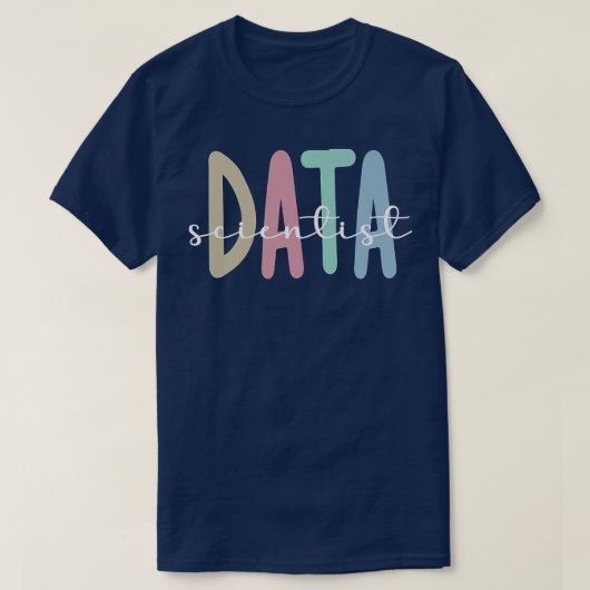 T-shirt Data Scientifique Machine Learning Data Science Pr (Design devant)