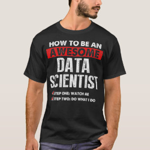 T-shirt Data Scientifique Pride Data Science Analyste de l