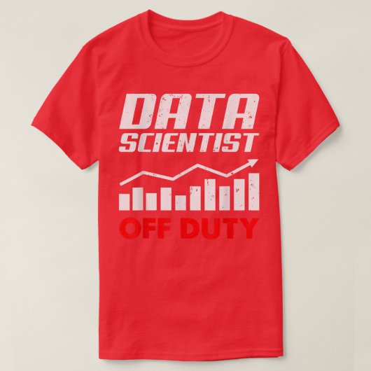 T-shirt Data Scientist Data Science Analyst335 (Design devant)