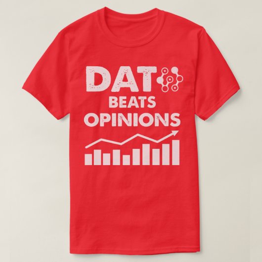 T-shirt Data Scientist Data Science Analyst Premium (Design devant)