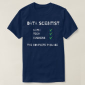 T-shirt Data Scientist Le package complet (Design devant)