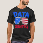 T-shirt Data Scientist Learning Data Science Mining Analys (Devant)