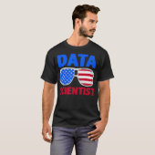 T-shirt Data Scientist Learning Data Science Mining Analys (Devant entier)