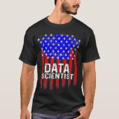 T-shirt Data Scientist Mentoring Data Science Mining Analy (Devant)