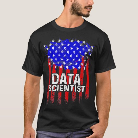 T-shirt Data Scientist Mentoring Data Science Mining Analy (Devant)