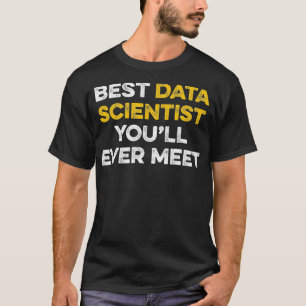 T-shirt Data Scientist rencontre Data Science Analyst