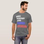T-shirt Datation Thomas Jefferson (Devant entier)