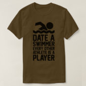 T-shirt Date A Swimmer (Design devant)